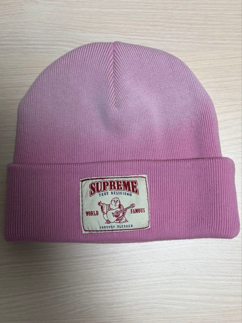帽子 Supreme x True Religion Beanie \"Pink\"
