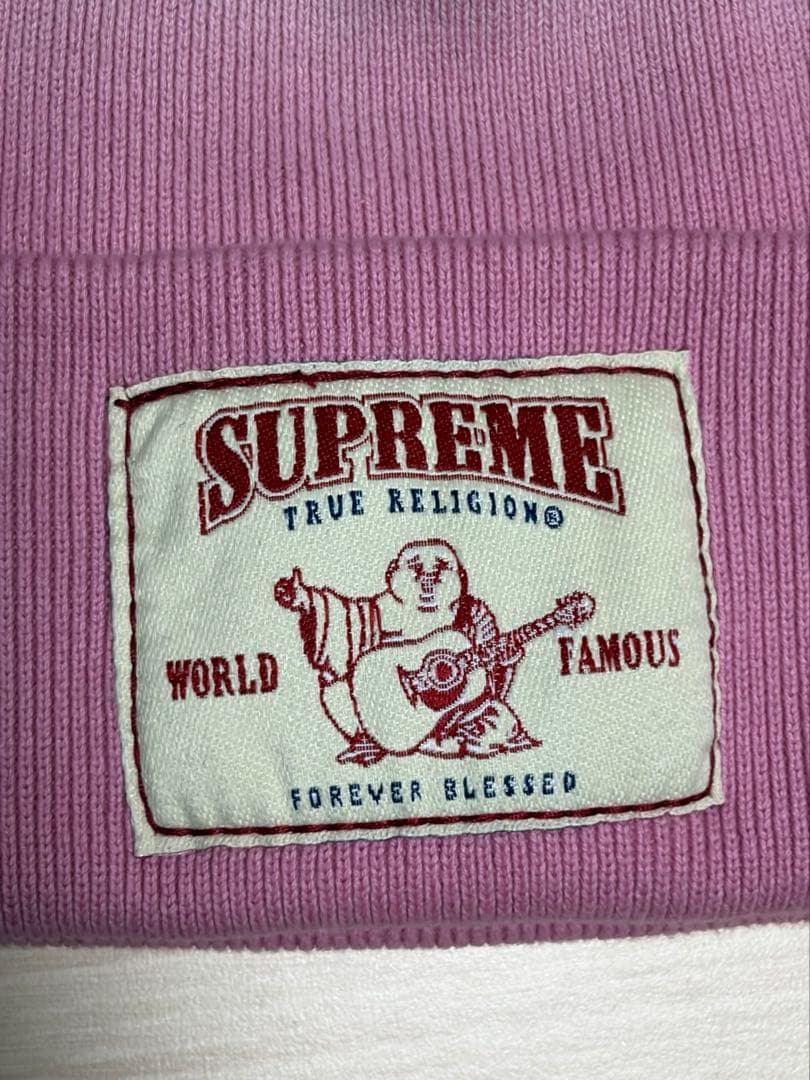 帽子 Supreme x True Religion Beanie \"Pink\"