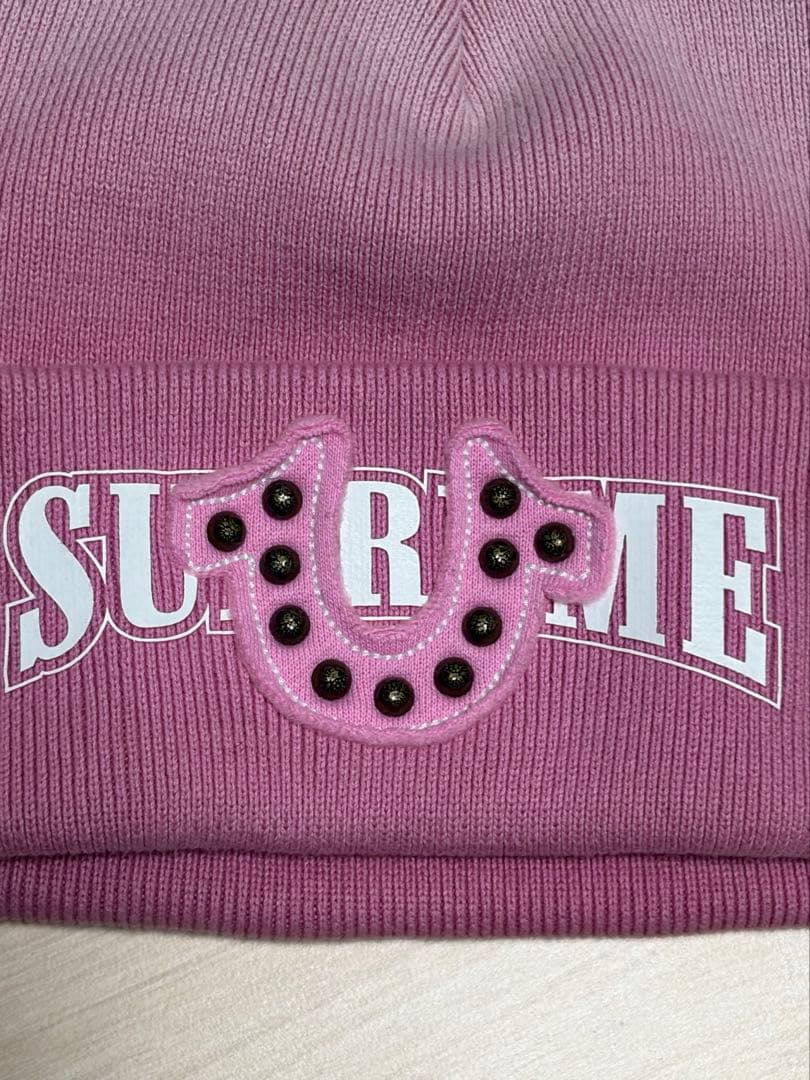 帽子 Supreme x True Religion Beanie \"Pink\"