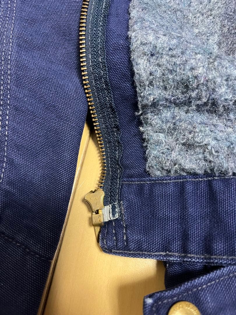 カーハート100周年デトロイトジャケットM紺ヴィンテージ古着usa製stussy