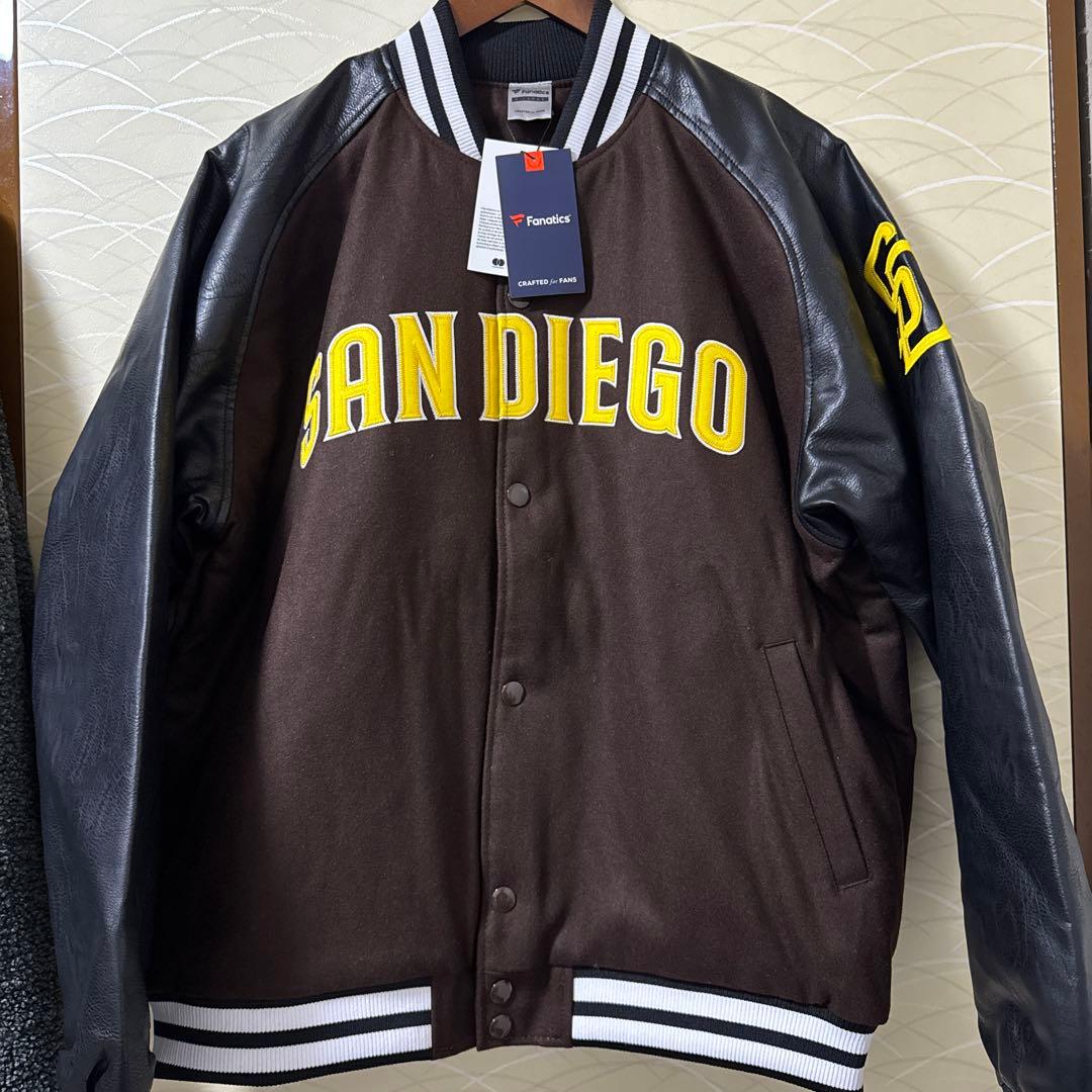 【新品未使用】MLB サンディエゴ・パドレス スタジャン XLサイズ
