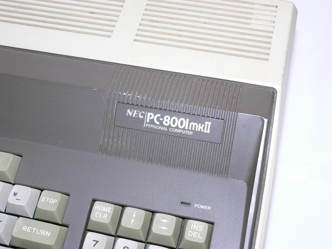 NEC PC-8001mkII パソコン本体 フルメンテナンス 動作品 ➁