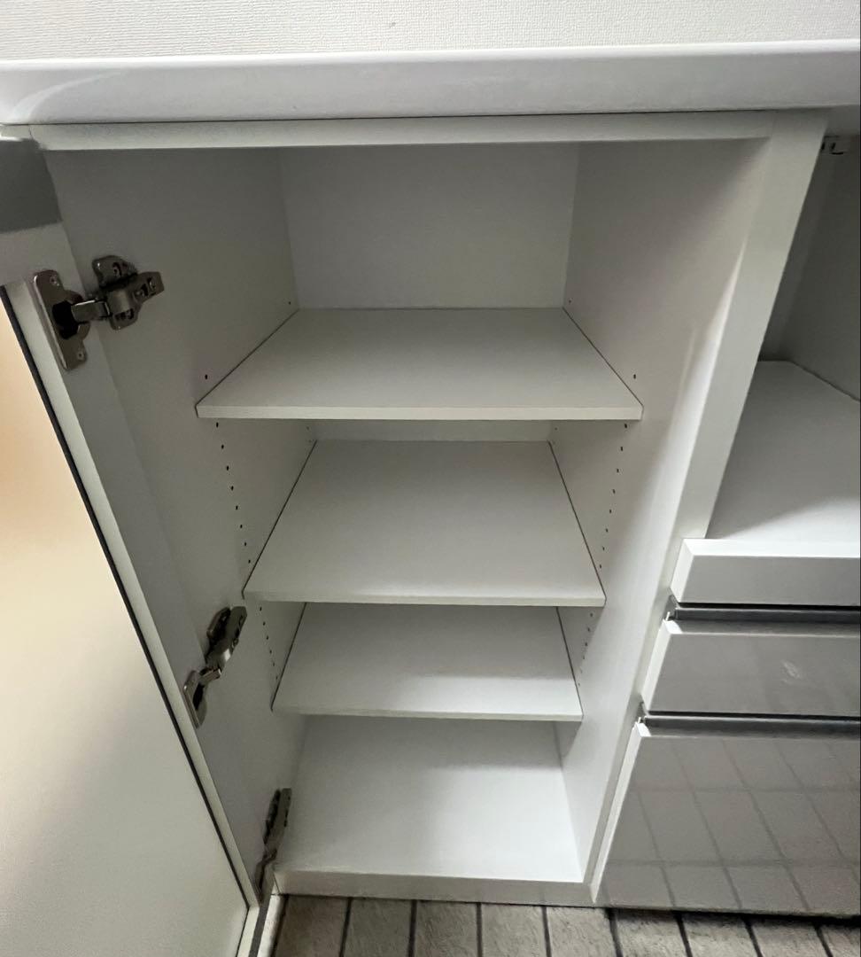 hiak★プロフ必読 極美品ニトリ　食器棚　キッチンカウンター