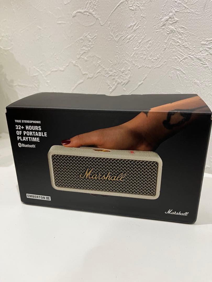 国内正規品　新品未使用　Marshall Emberton Ⅲホワイト