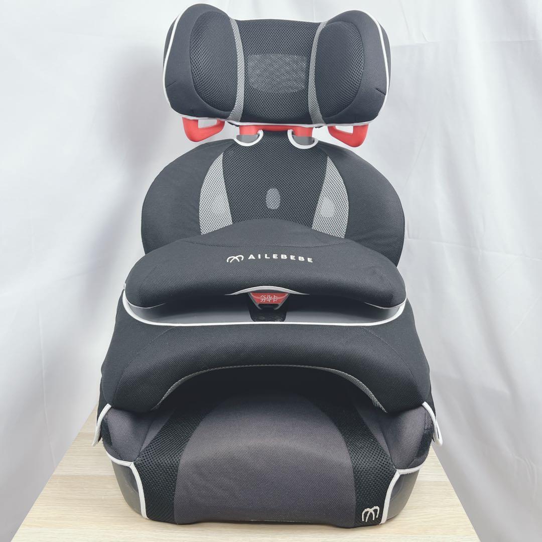 【美品】エールべべ サラット3ステップ クワトロ ST ALC246 ブラック