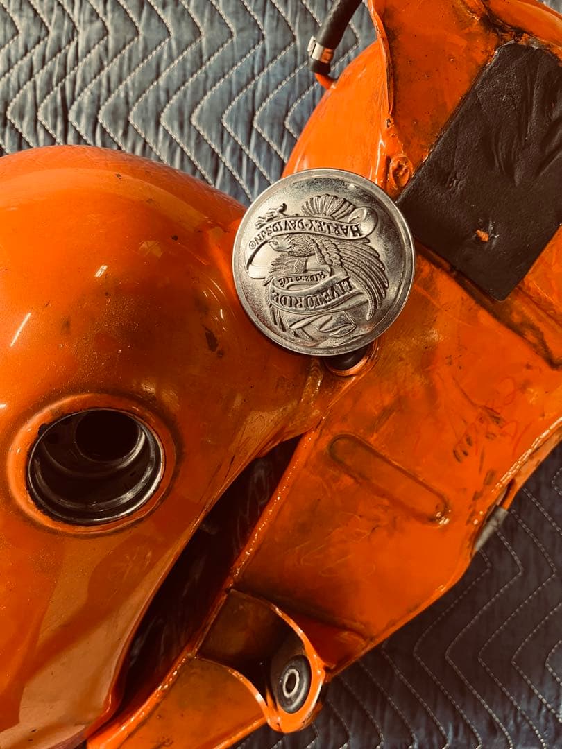 今月限定値下げ激レアHarley Davidson エボ　ソフテイル分割タンク