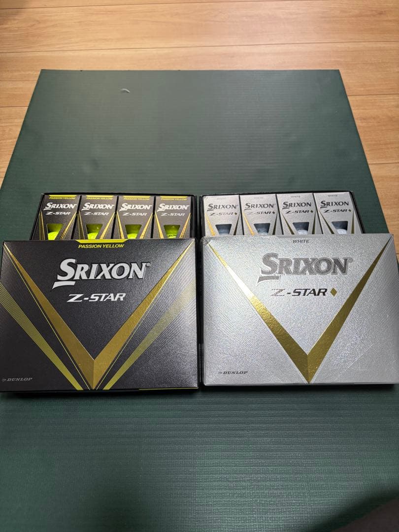 【新品】Srixon Z-STAR スリクソンダイヤモンドゴルフボール　2ダース