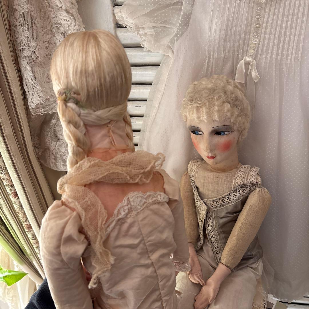ブドワールドール フランスアンティーク ビスクドール アンティークドール