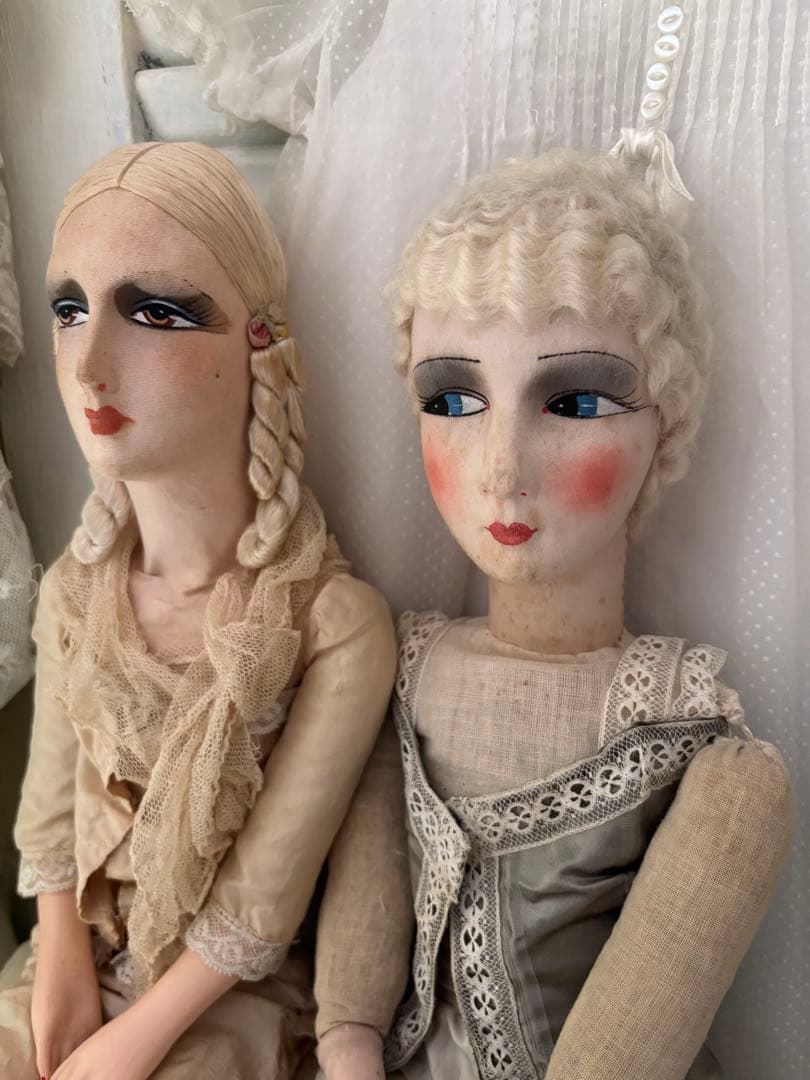 ブドワールドール フランスアンティーク ビスクドール アンティークドール