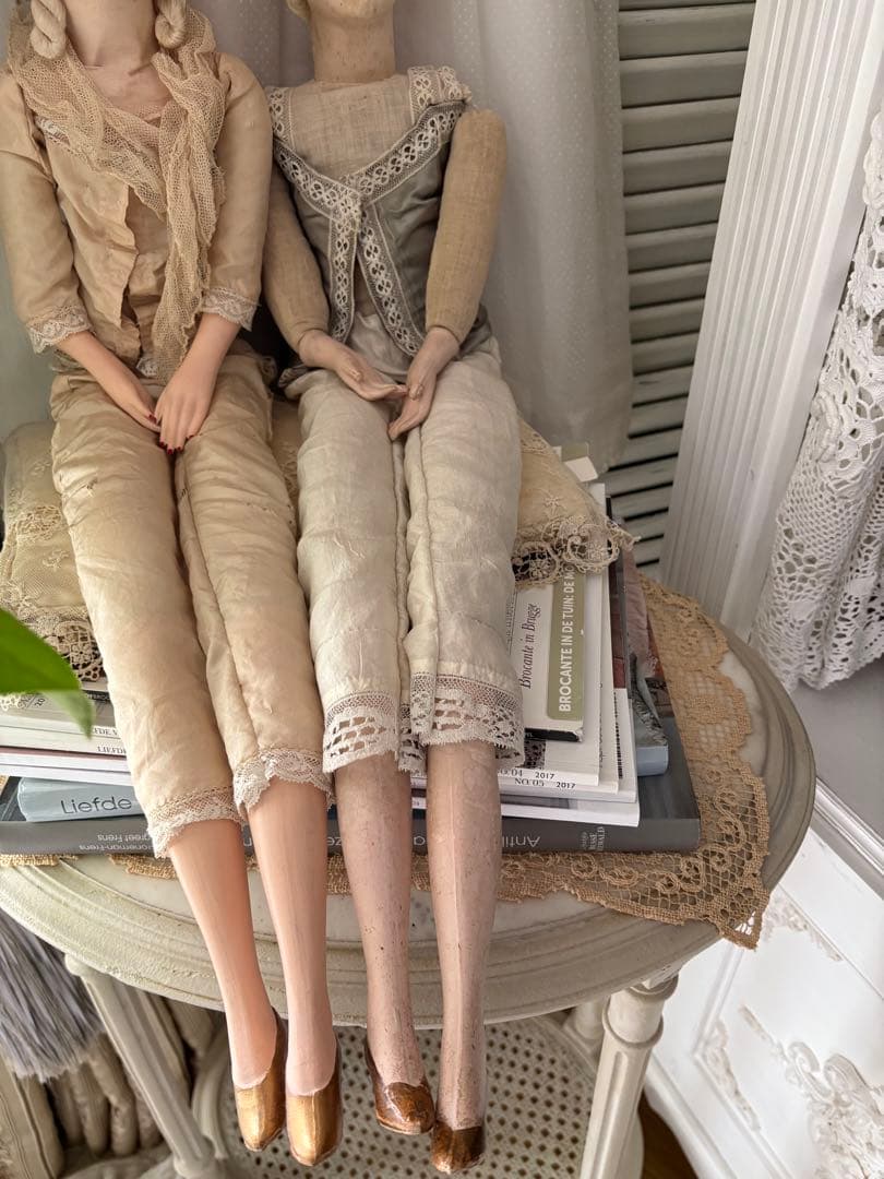 ブドワールドール フランスアンティーク ビスクドール アンティークドール