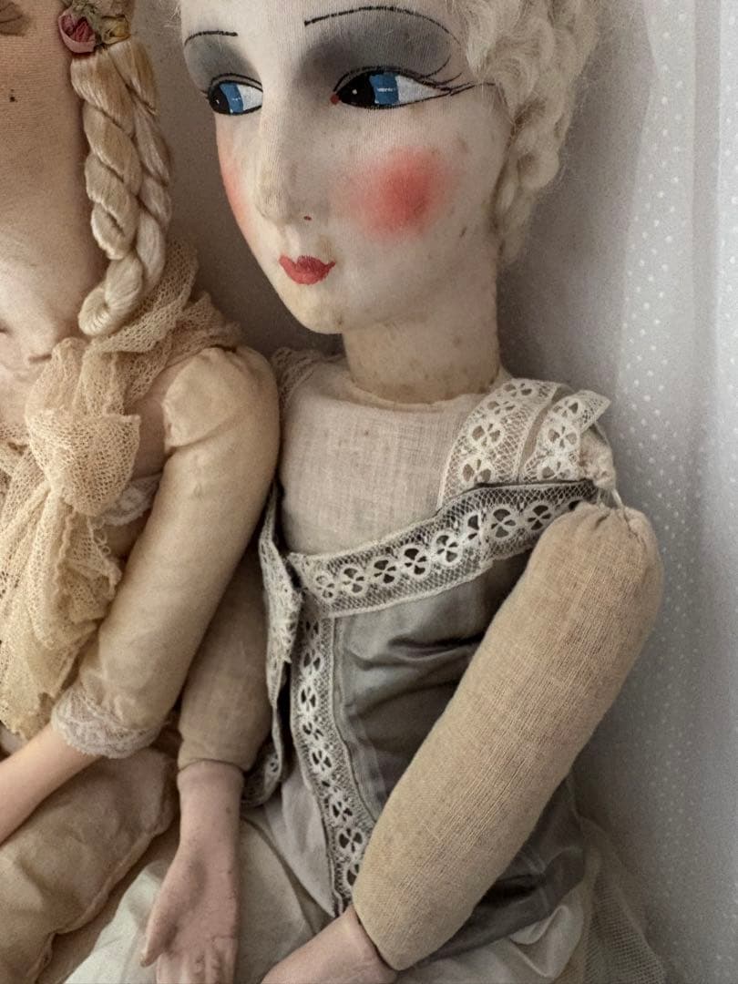 ブドワールドール フランスアンティーク ビスクドール アンティークドール