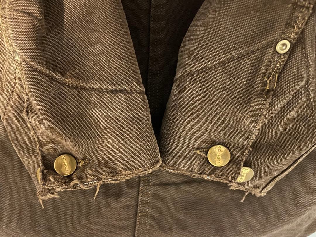 Carhartt ミシガンチョアコート ダークブラウン