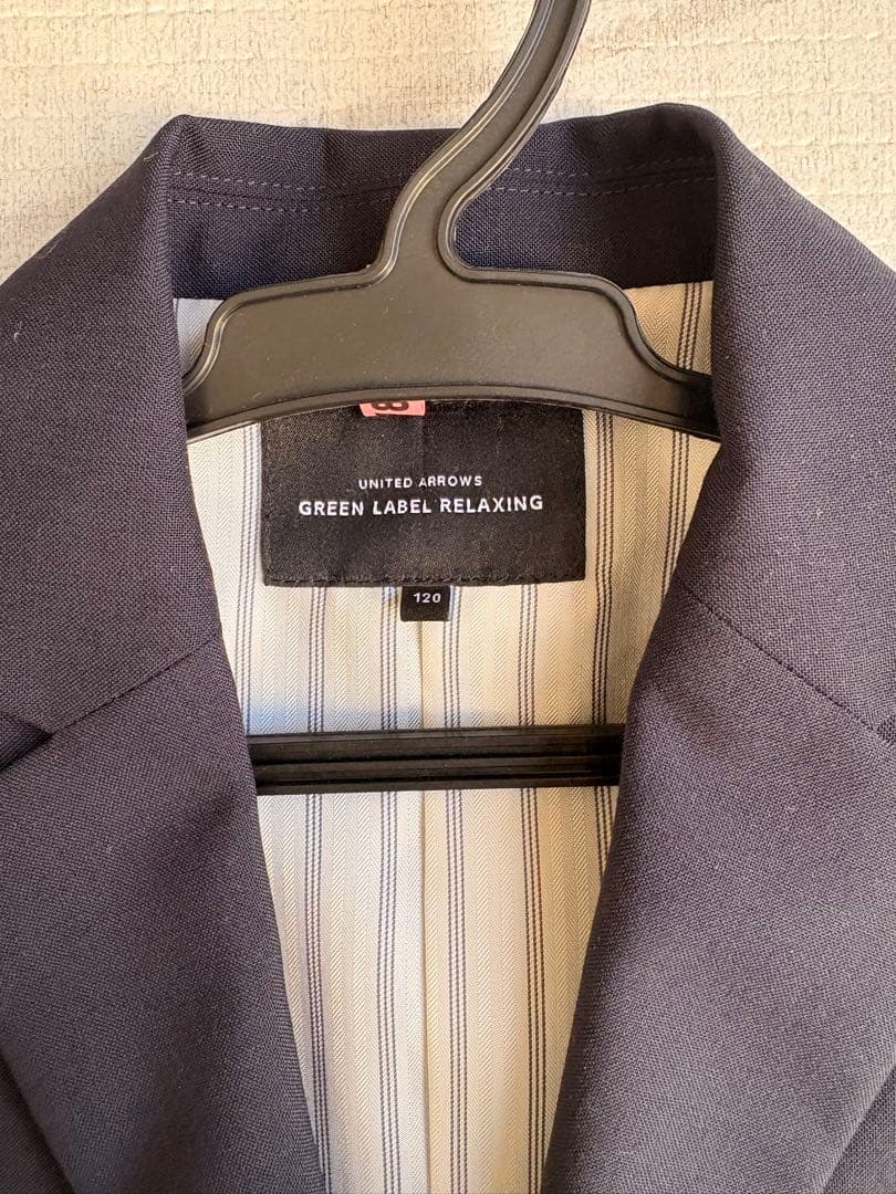 UNITED ARROWS green labelネイビー スーツ 120サイズ