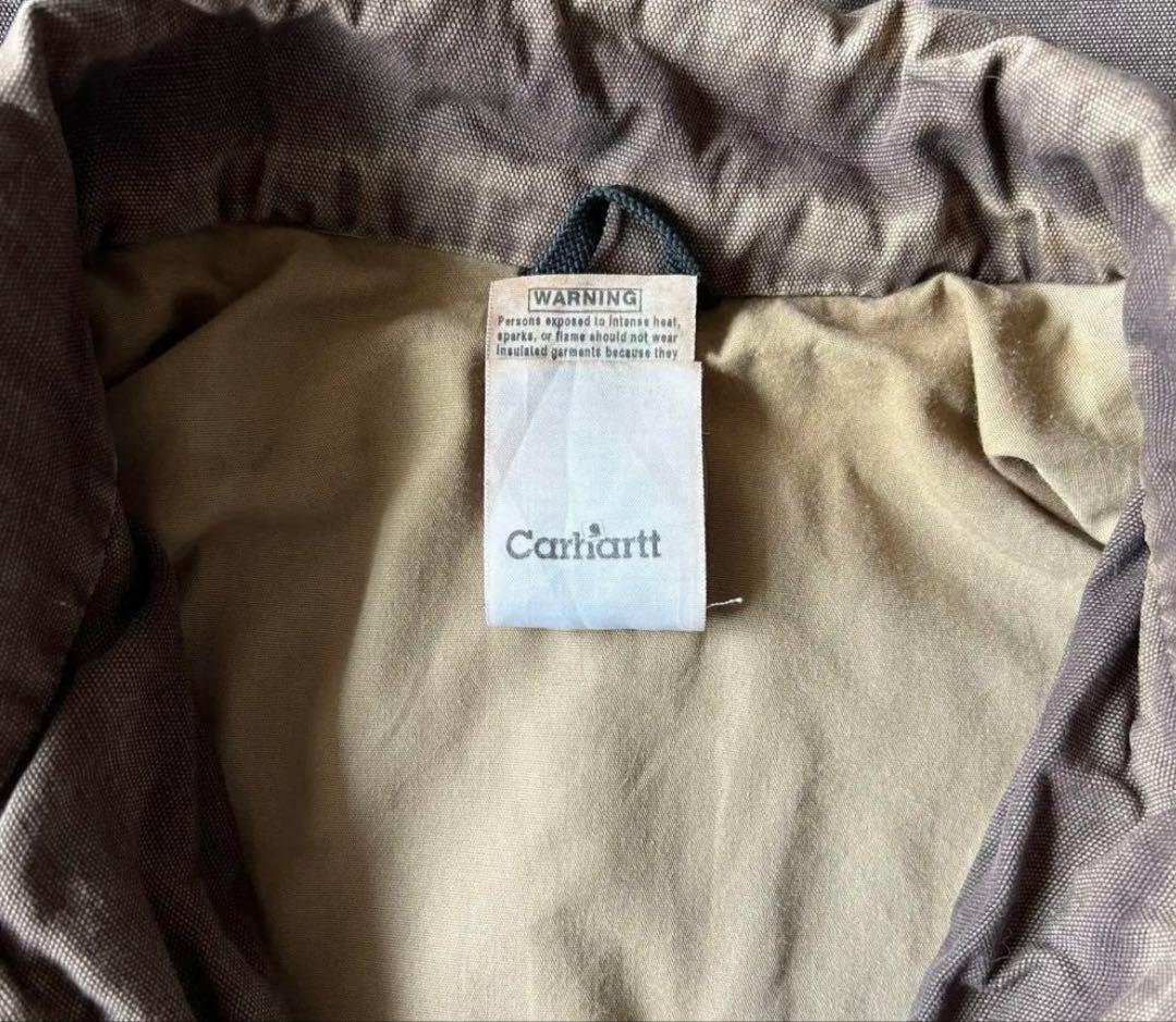 襤褸Carhartt / damage work duck jacket 2XL