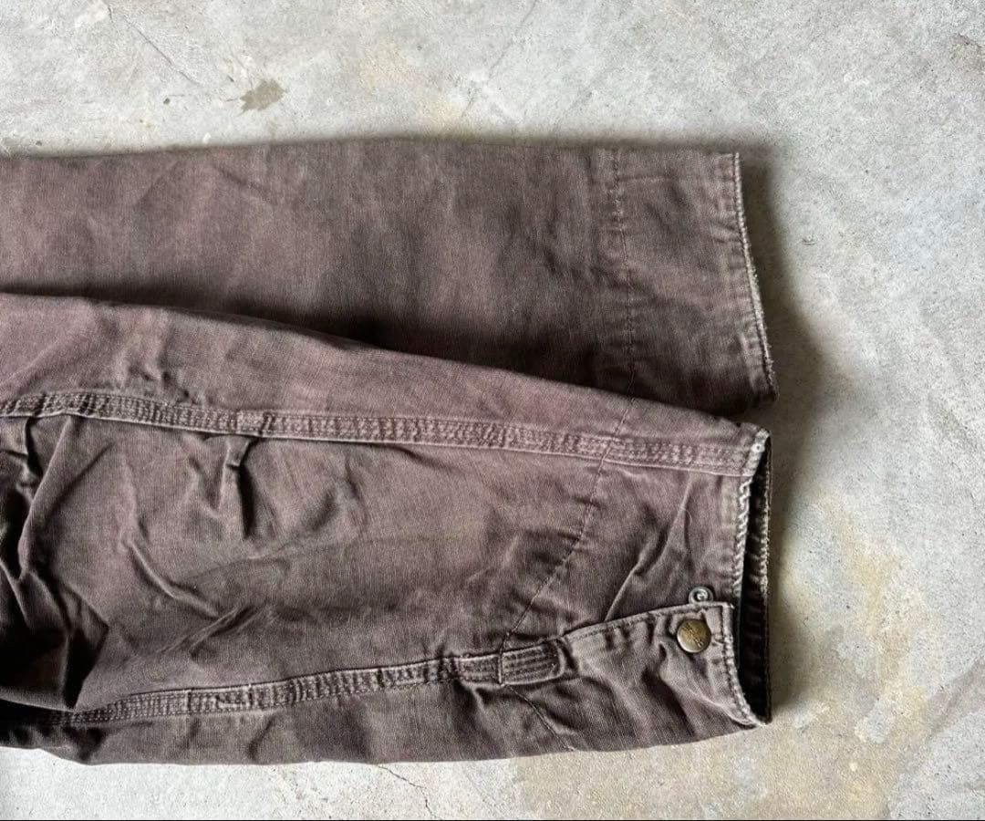 襤褸Carhartt / damage work duck jacket 2XL