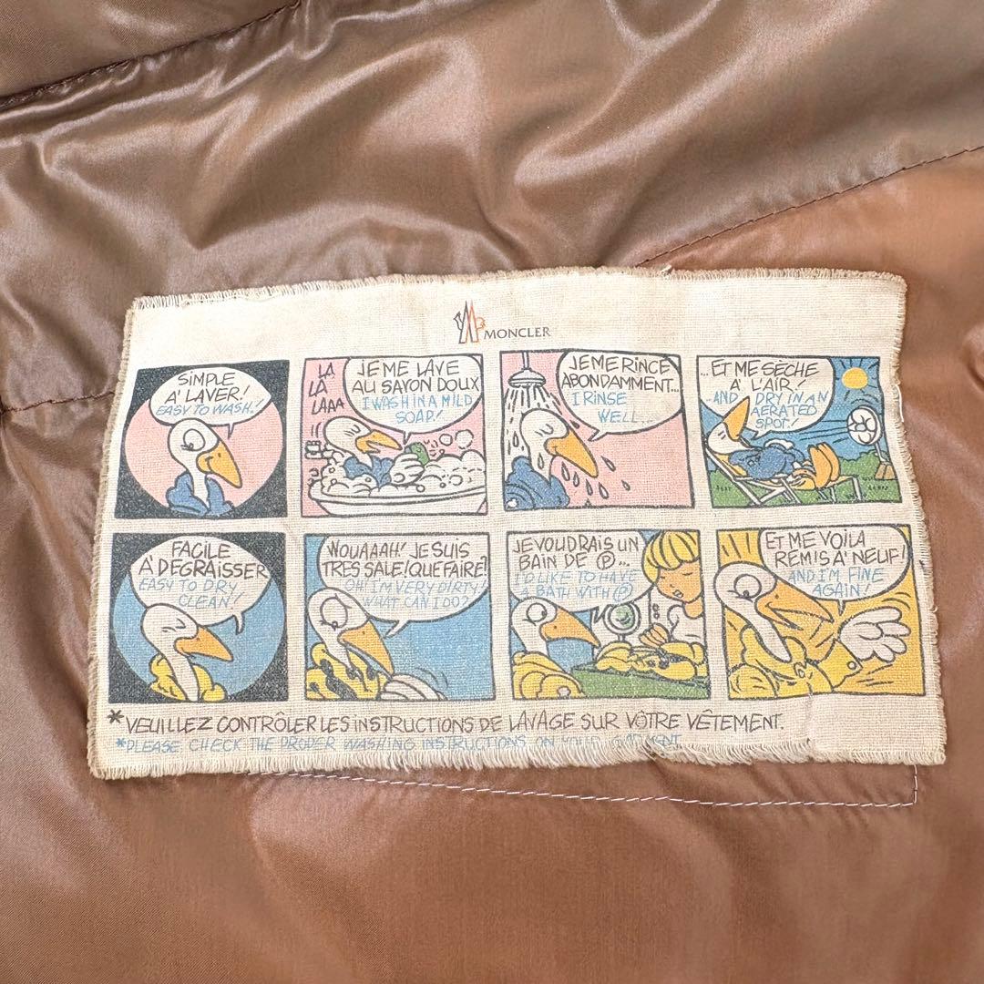 【大きいサイズ】MONCLER ダウンジャケット デカロゴ K2 ブラック 5