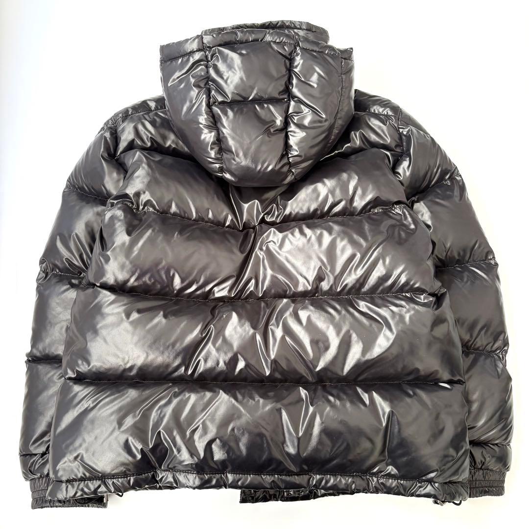 【大きいサイズ】MONCLER ダウンジャケット デカロゴ K2 ブラック 5