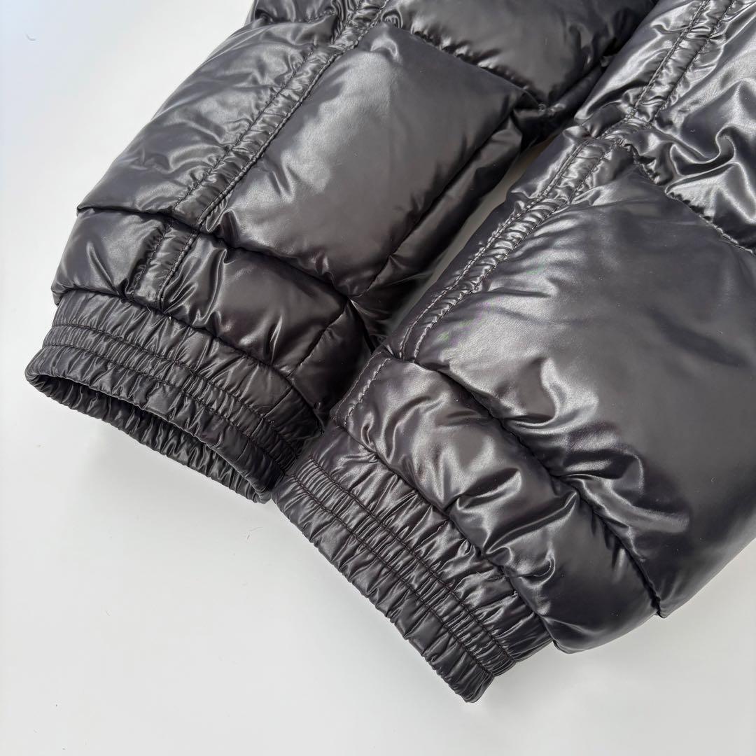 【大きいサイズ】MONCLER ダウンジャケット デカロゴ K2 ブラック 5