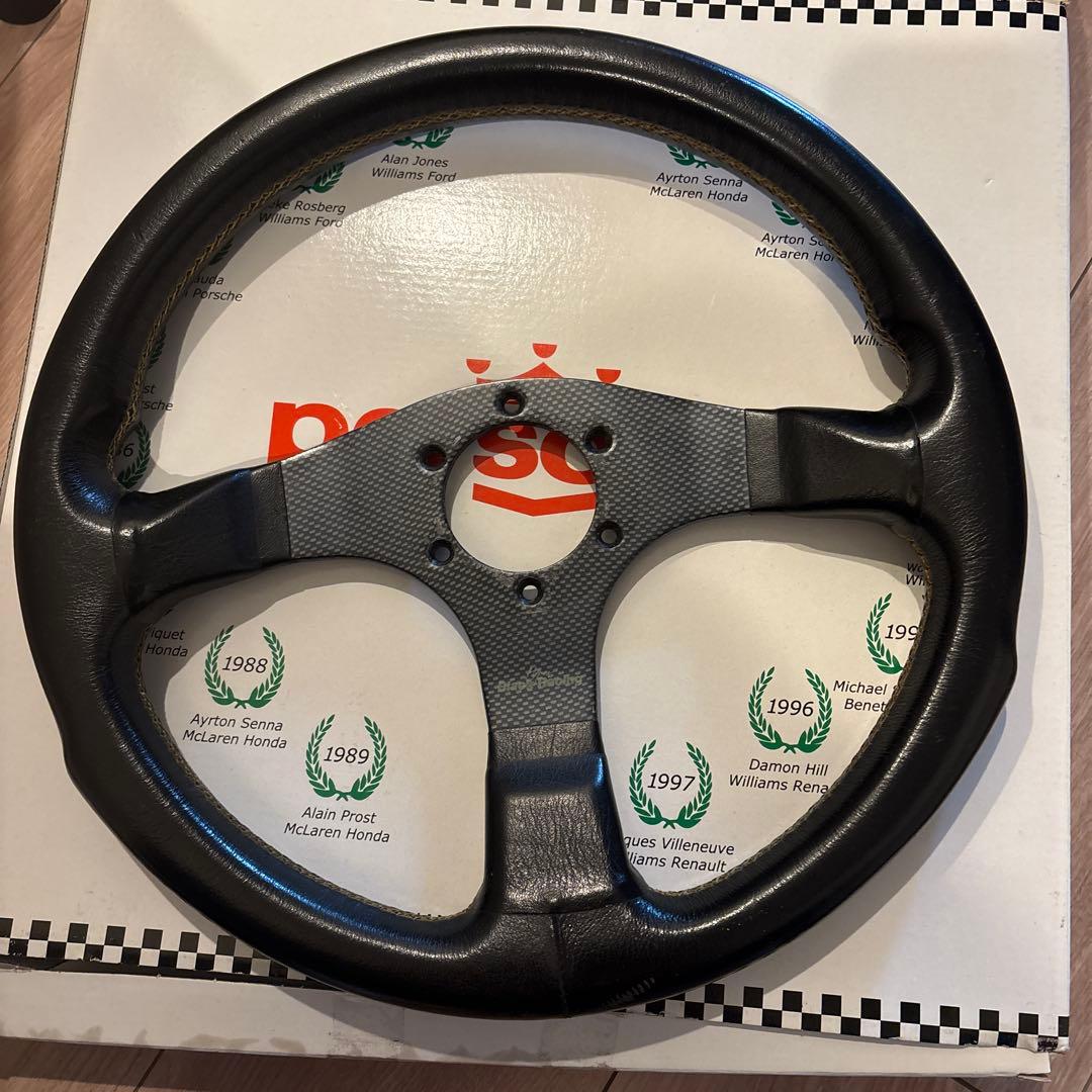 BLACKRacing3スポーク ステアリング