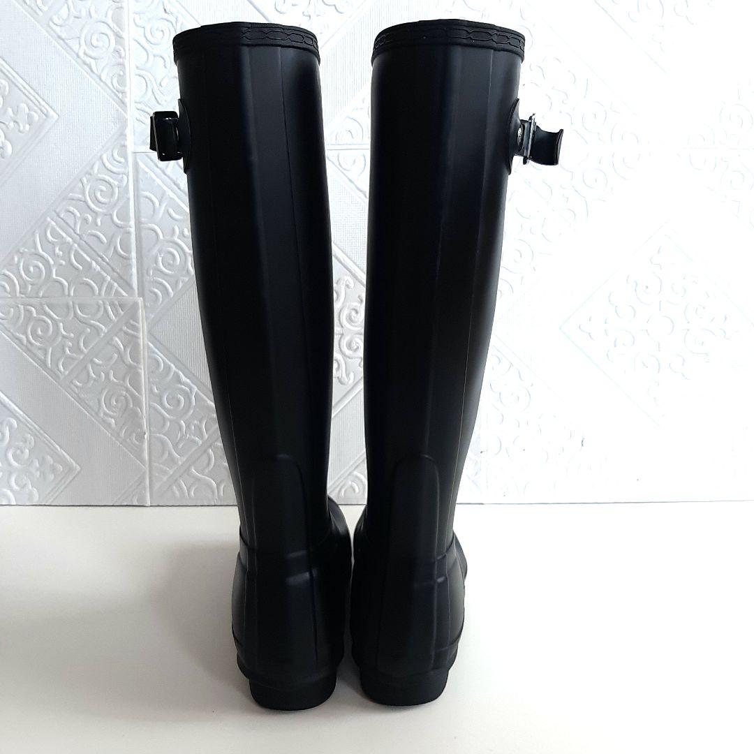 【未使用同様】HUNTER　ハンター　レインブーツ　37　MJ34