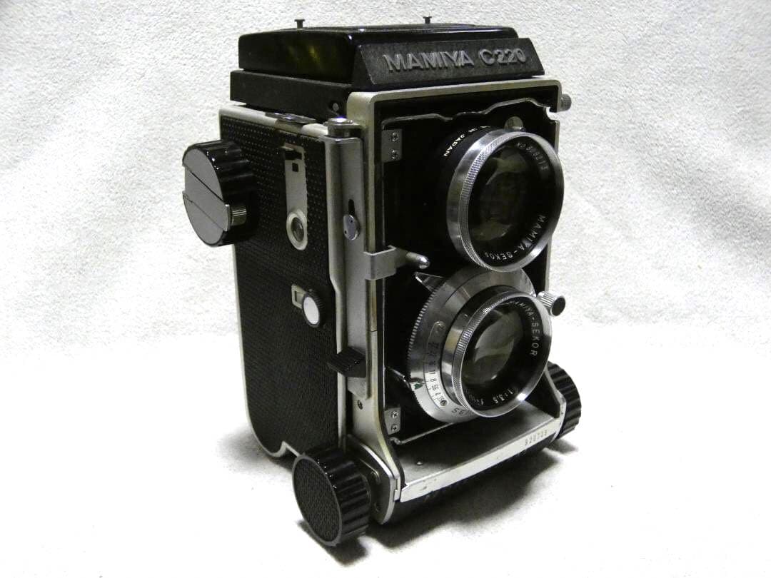 MAMIYA C220 PRO SEKOR 105mm F3.5 二眼レフカメラ