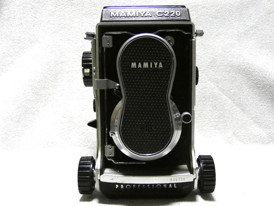 MAMIYA C220 PRO SEKOR 105mm F3.5 二眼レフカメラ