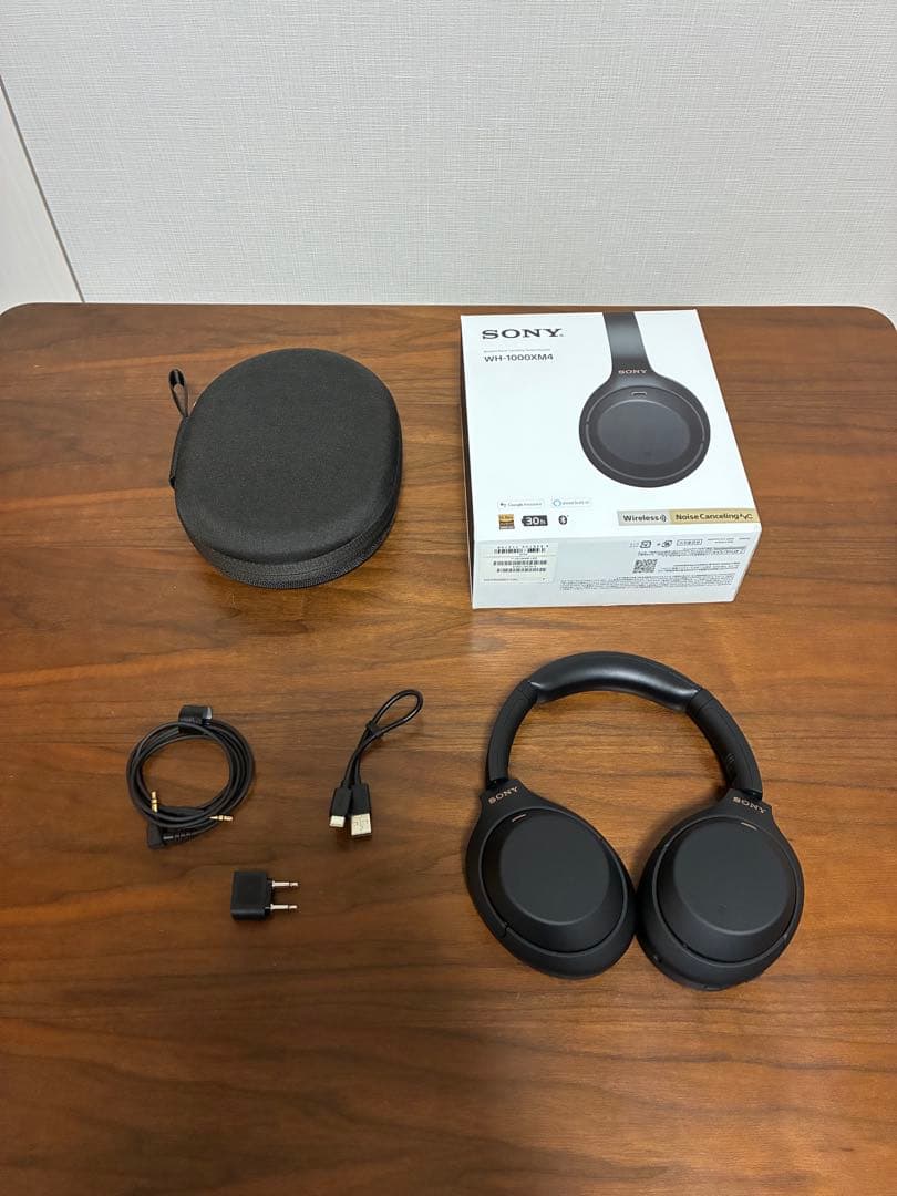 【美品】Sony WH-1000XM4 ワイヤレスヘッドホン