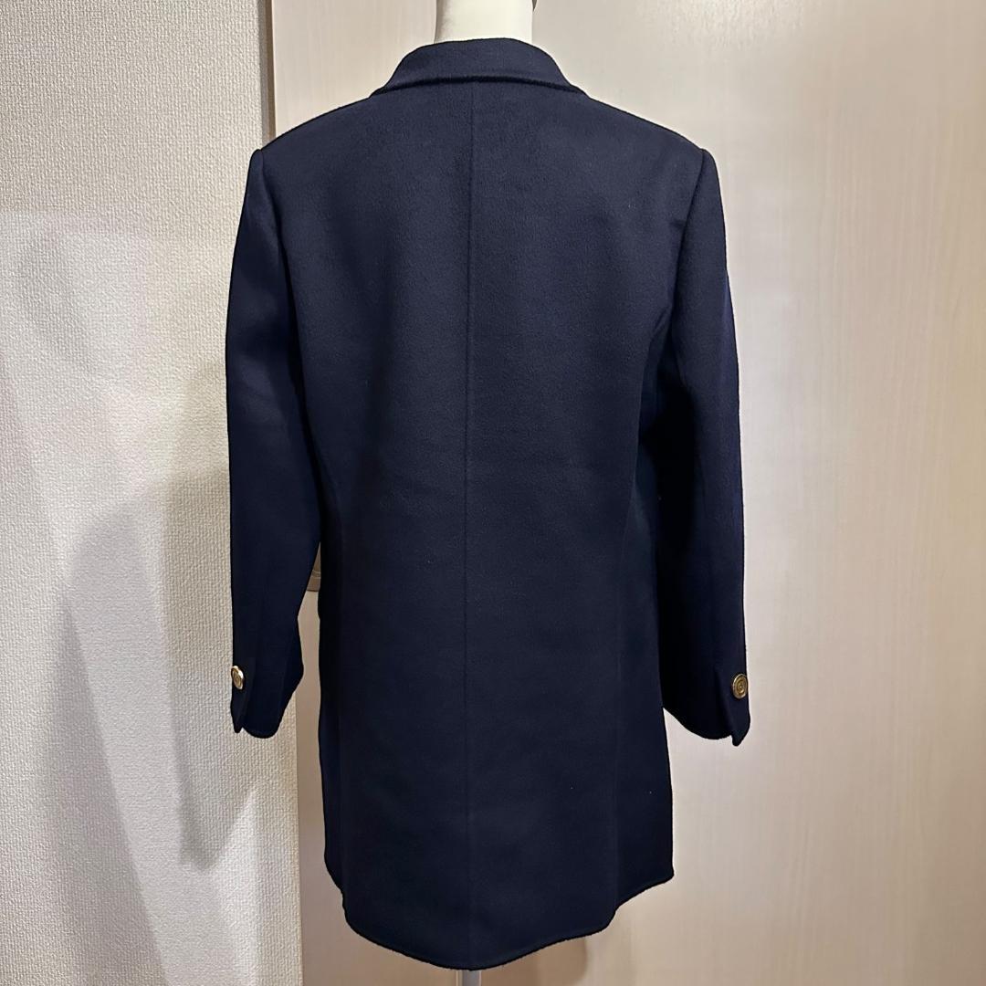 LEONARD　コート　ネイビー・内側花柄　サイズ13　HR0332