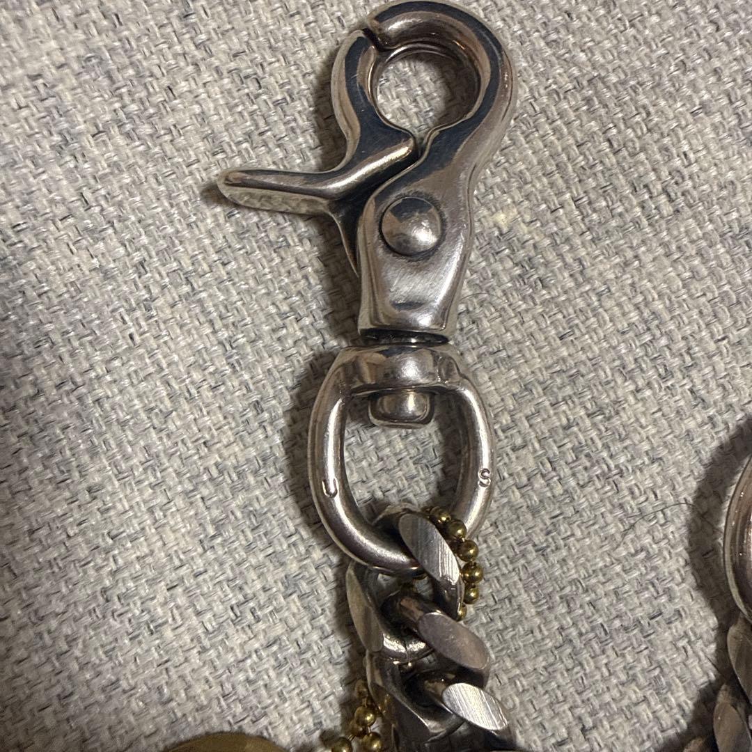 US 三軒茶屋　ダブルクリップ　キーチェーン