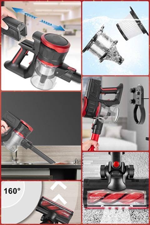 ❤ダイソン級の超強力な吸引力23Kpa❣確実にゴミを吸い取る♪❤掃除機
