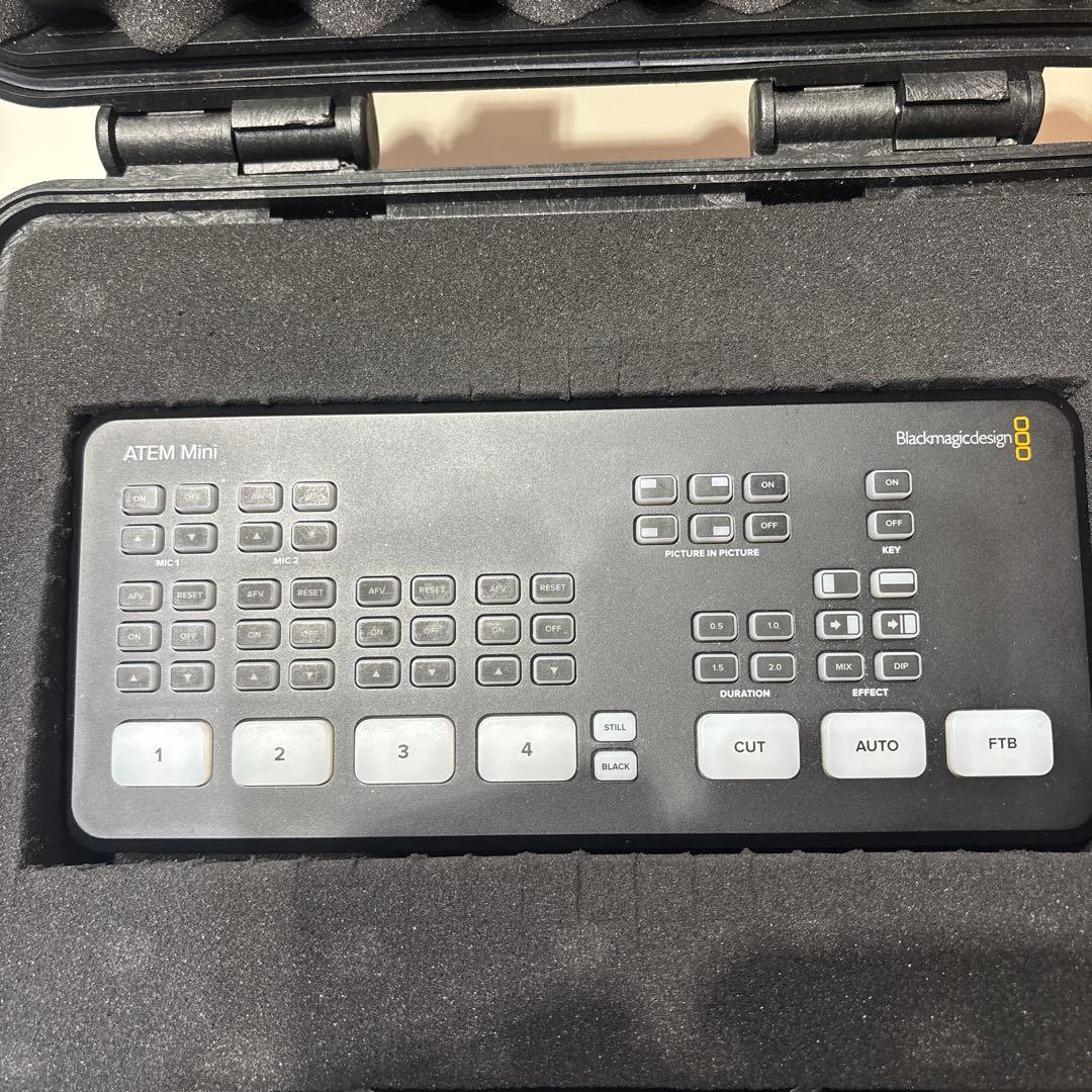 Blackmagic Design ATEM Mini【専用ハードケース付】