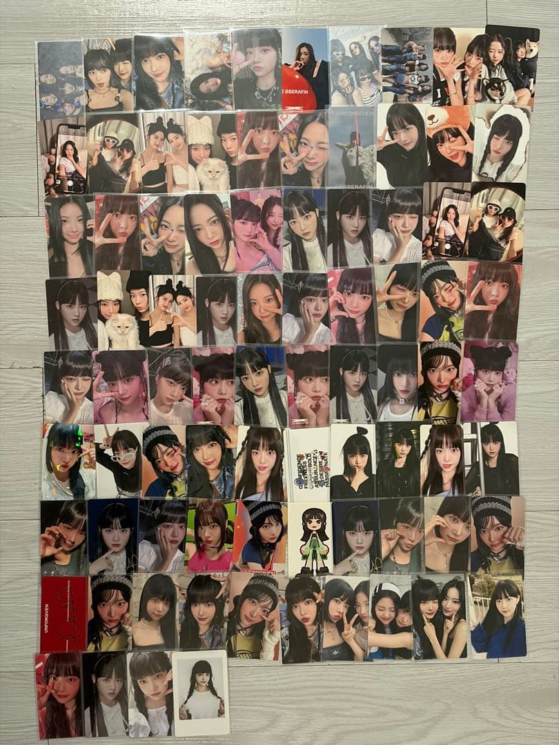 LESSERAFIM ウンチェ トレカ　まとめ売り