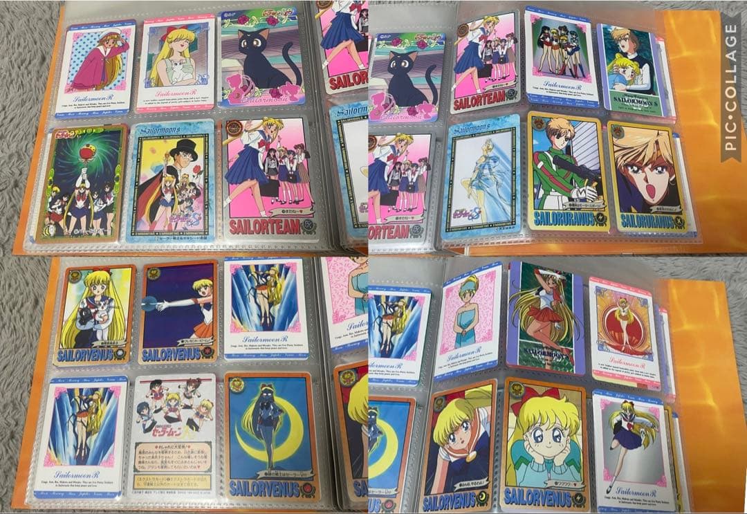セーラームーンR セーラームーンSS カードダス　アマダ　システムファイル　当時