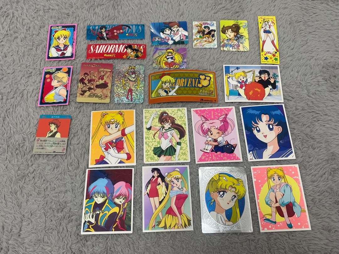 セーラームーンR セーラームーンSS カードダス　アマダ　システムファイル　当時