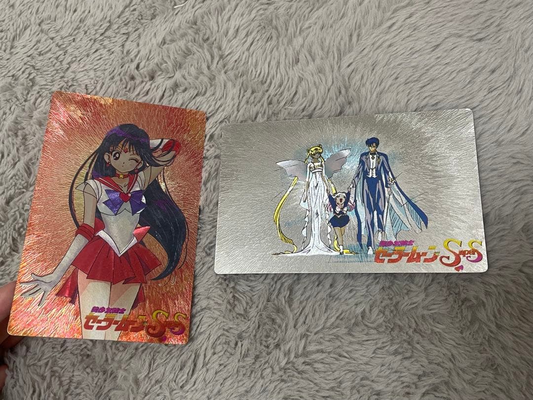 セーラームーンR セーラームーンSS カードダス　アマダ　システムファイル　当時