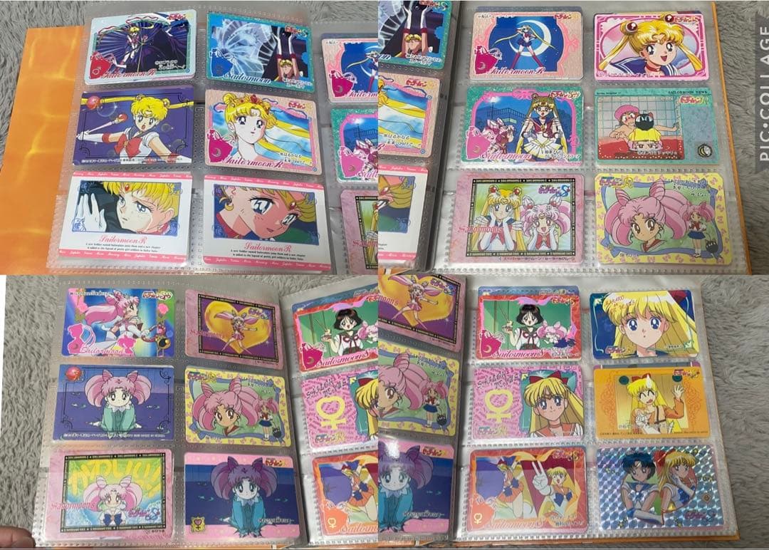 セーラームーンR セーラームーンSS カードダス　アマダ　システムファイル　当時