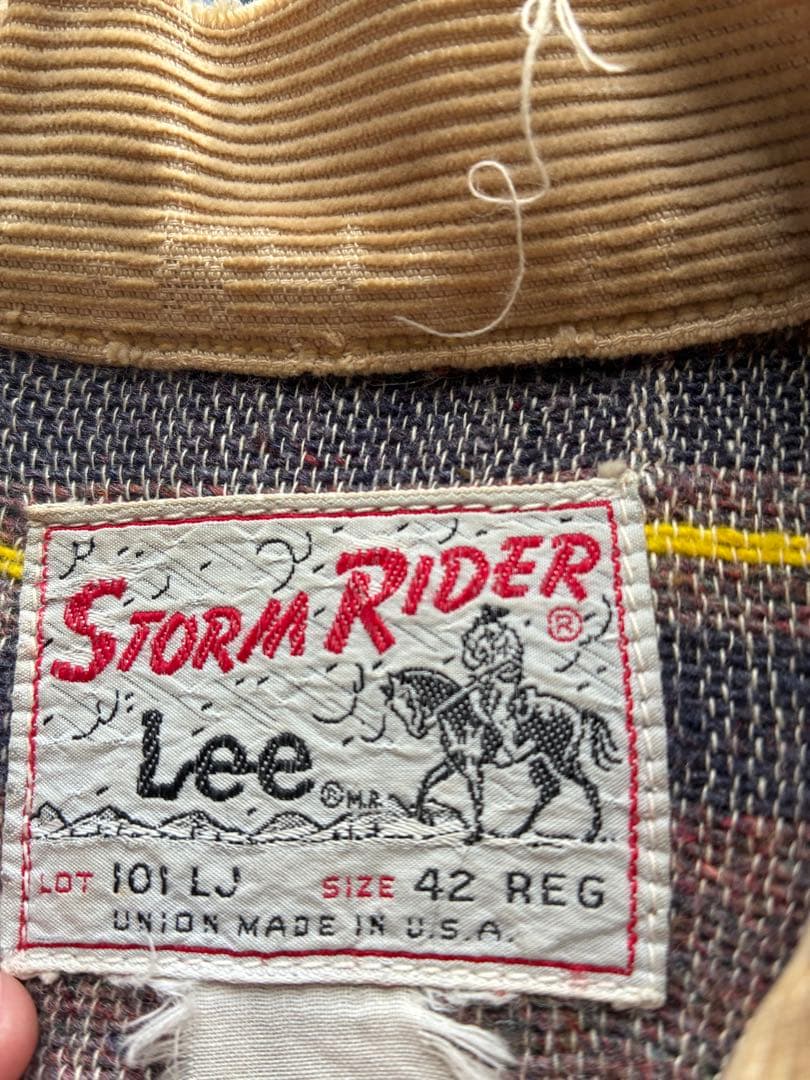 ジャケット・アウター Lee Storm Rider 60s 42 REG