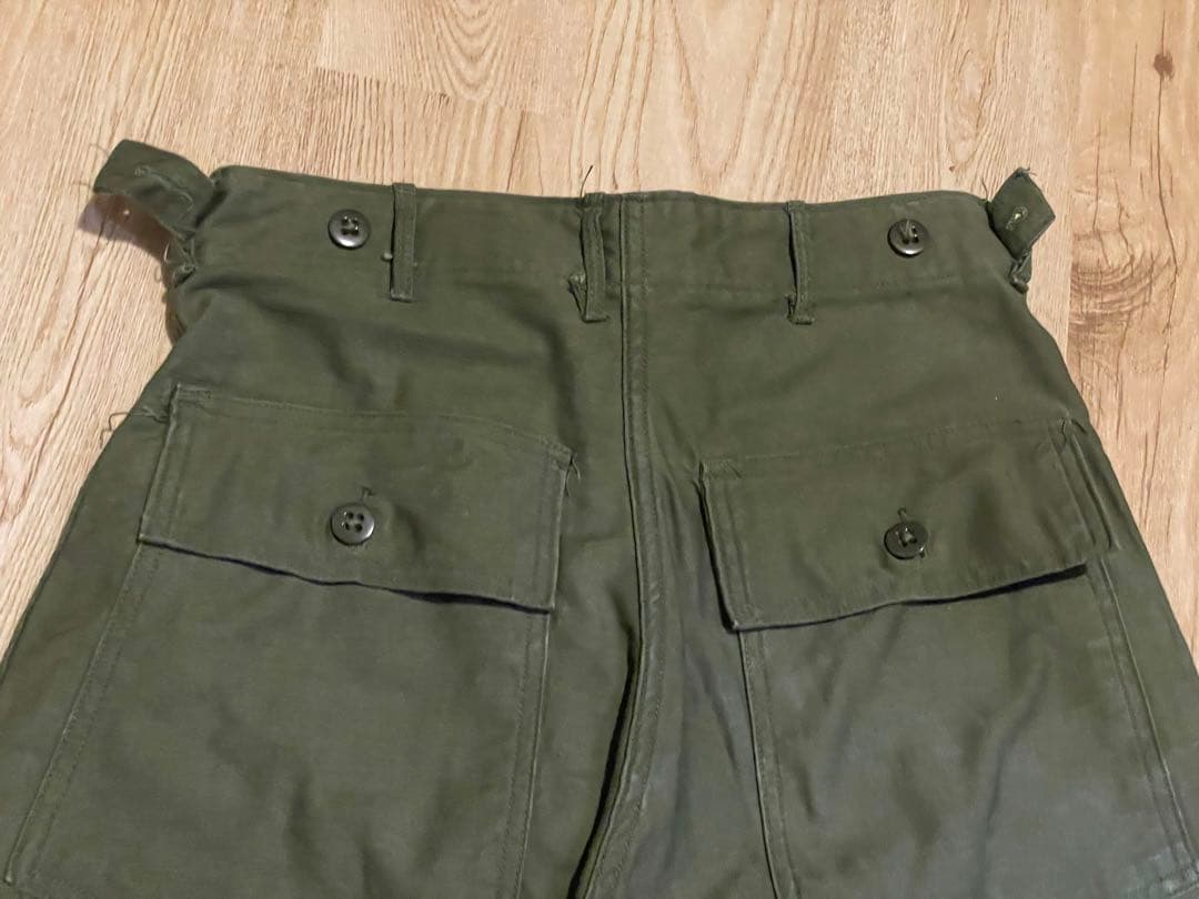 60s ヴィンテージ ミリタリー US ARMY OG107 ベイカーパンツ