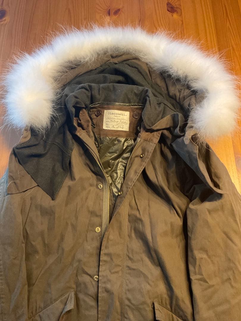 専用 Giacometti ジャコメッティ　モッズコート　カーキ　サイズL