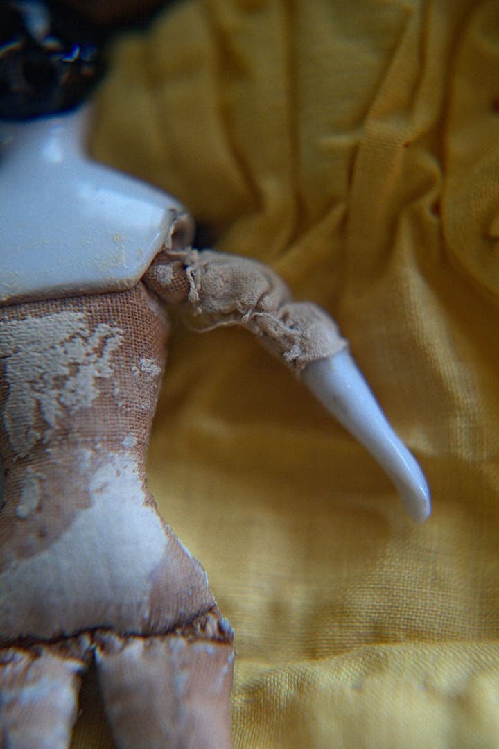 リ*カ様 アンティーク チャイナヘッドドール ミニョネット ミニチュア ブライス