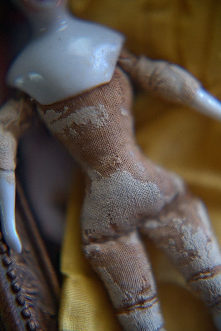 リ*カ様 アンティーク チャイナヘッドドール ミニョネット ミニチュア ブライス