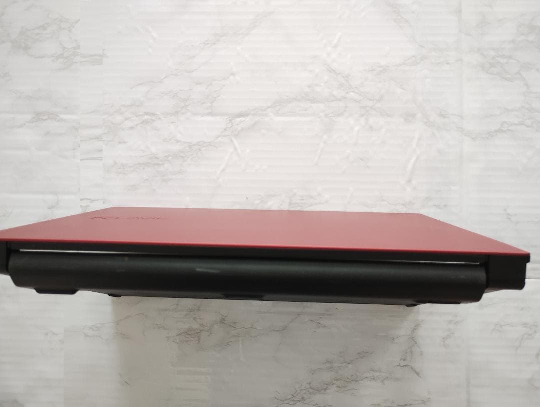 ☆すぐ使える☆希少なクリスタルレッド☆　NECノートPC