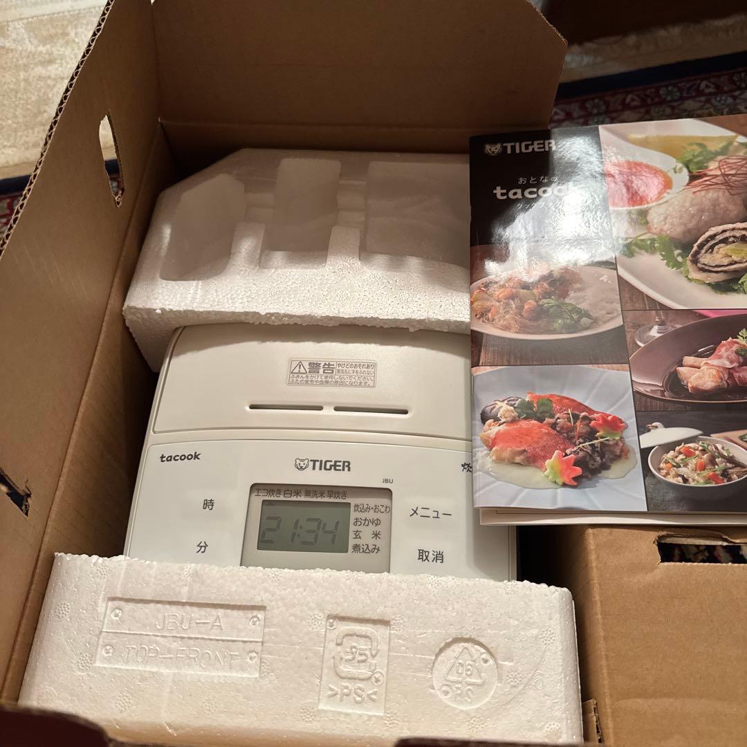 TIGER tacook JBU-A551 炊飯器