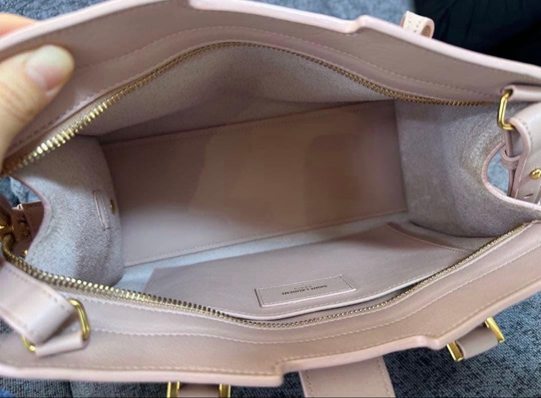 ⭐︎ＢＭ⭐︎状態良好⭐︎YSL ピンク レザー 2wayハンドバッグ