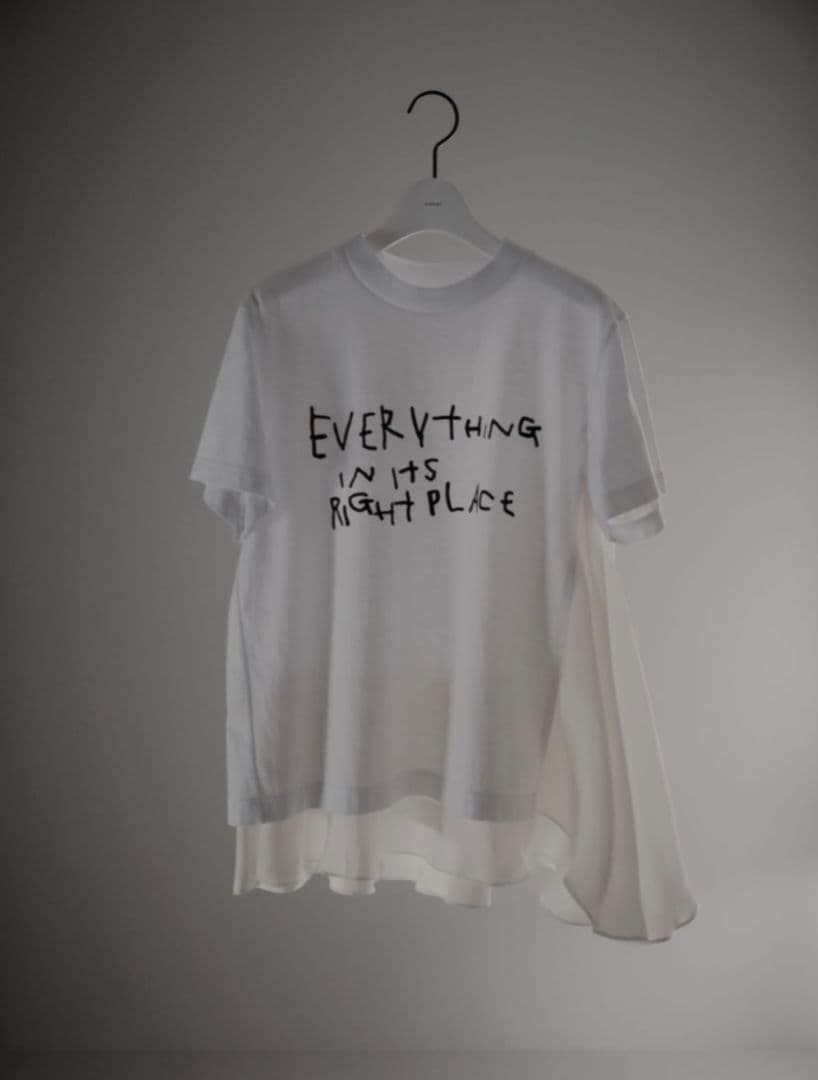 はるリリ19900405　sacai Tシャツ ☆12月末迄掲載