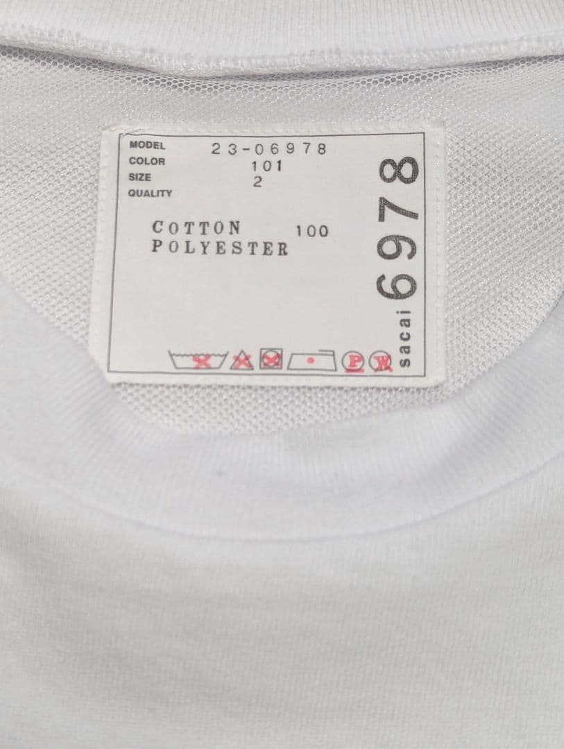 はるリリ19900405　sacai Tシャツ ☆12月末迄掲載