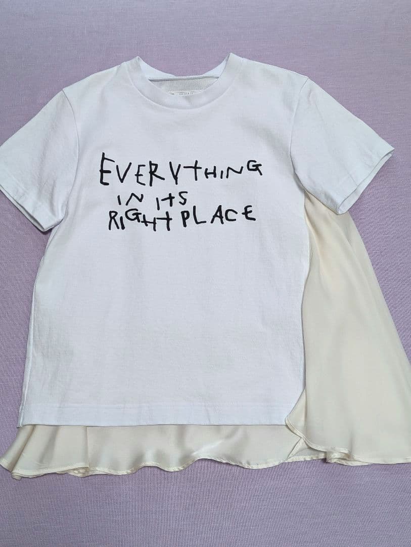 はるリリ19900405　sacai Tシャツ ☆12月末迄掲載