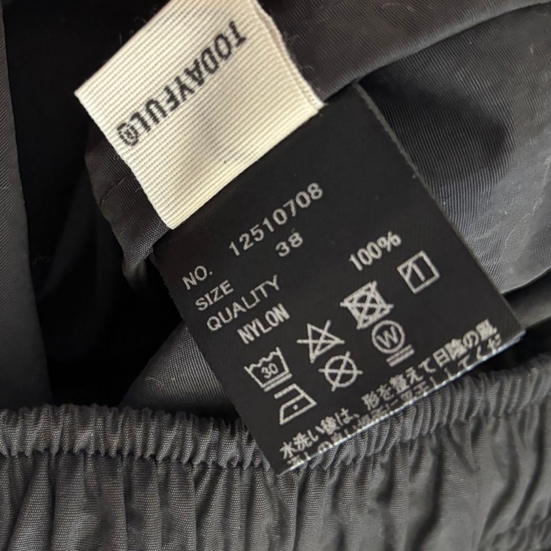 タグ付きTODAYFUL Nylon Drawstring Pants 38