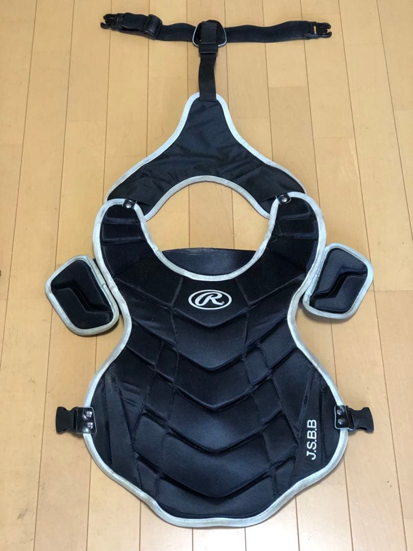 軟式ローリングス キャッチャー防具一式 セット ブラック 大人用