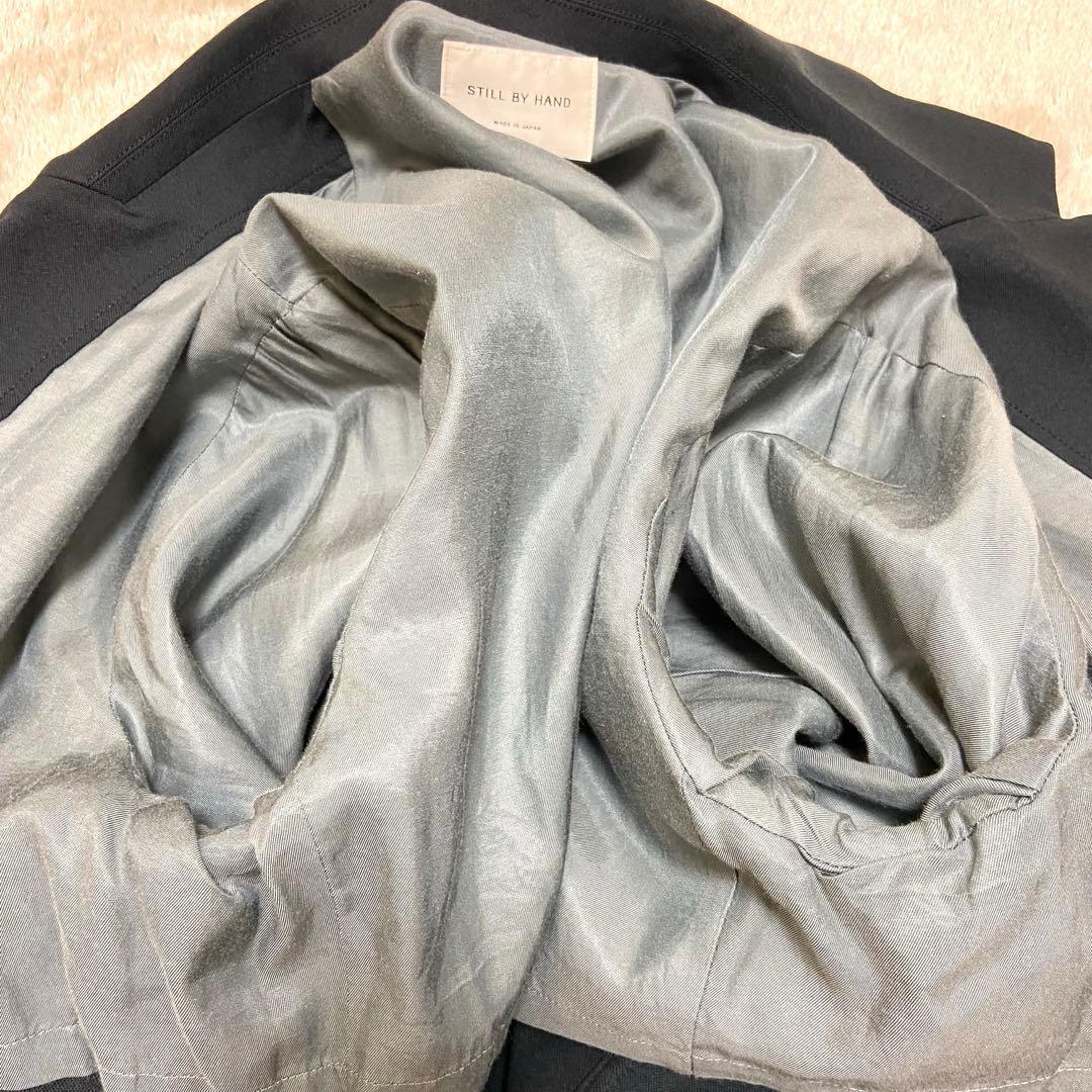 STILL BY HAND テーラードジャケット シングル2B ストレッチ 50